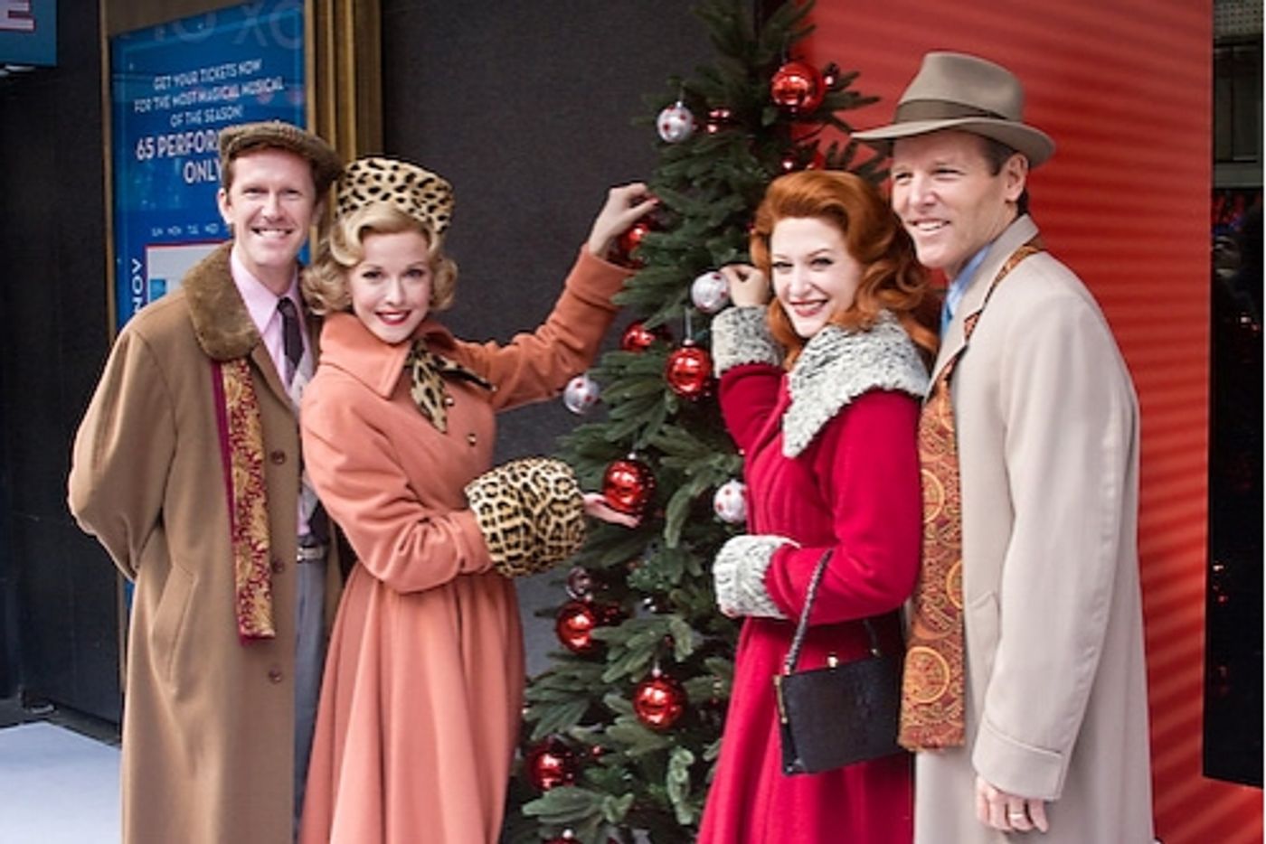 Photo Coverage: 'Irving Berlin's White Christmas' Celebrates Box Office Opening  Image