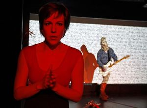 Rebecca Henderson and Jesse Hooker in "Tone Unknown" by Adam Rapp Photo