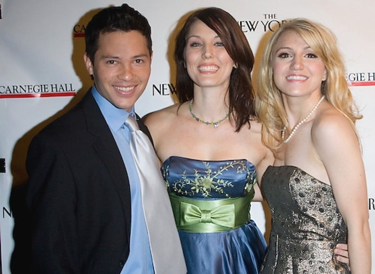 Jason Tam, Mara Davi, Annaleigh Ashford
 at 