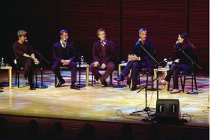 Lin-Manuel Miranda, Adam Shankman, Anthony Rapp, Jerry Mitchell, and Ana Gasteyer
@ BroadwayWorld Lin-Manuel Miranda, Adam Shankman, Anthony Rapp, Jerry Mitchell, and Ana Gasteyer
Photo