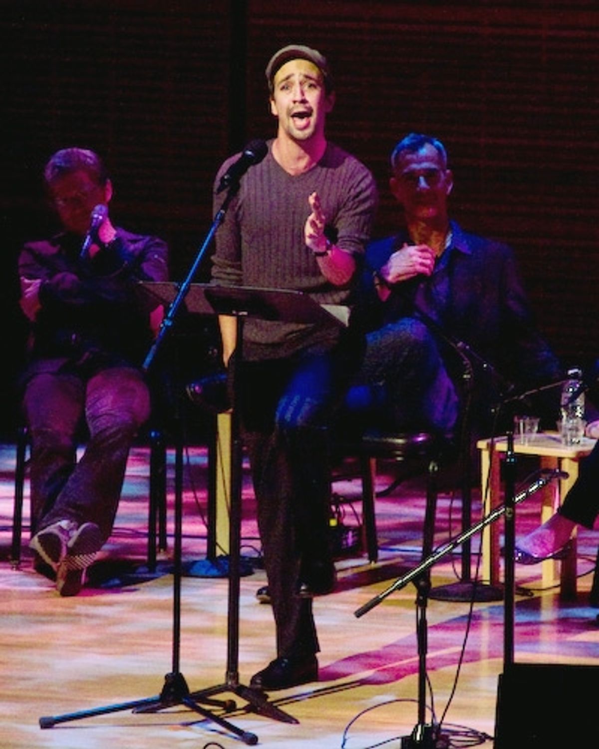 Lin-Manuel Miranda at Carnegie Hall Hosts 'Revival' Featuring Mitchell, Miranda, Rapp, Sheik and More