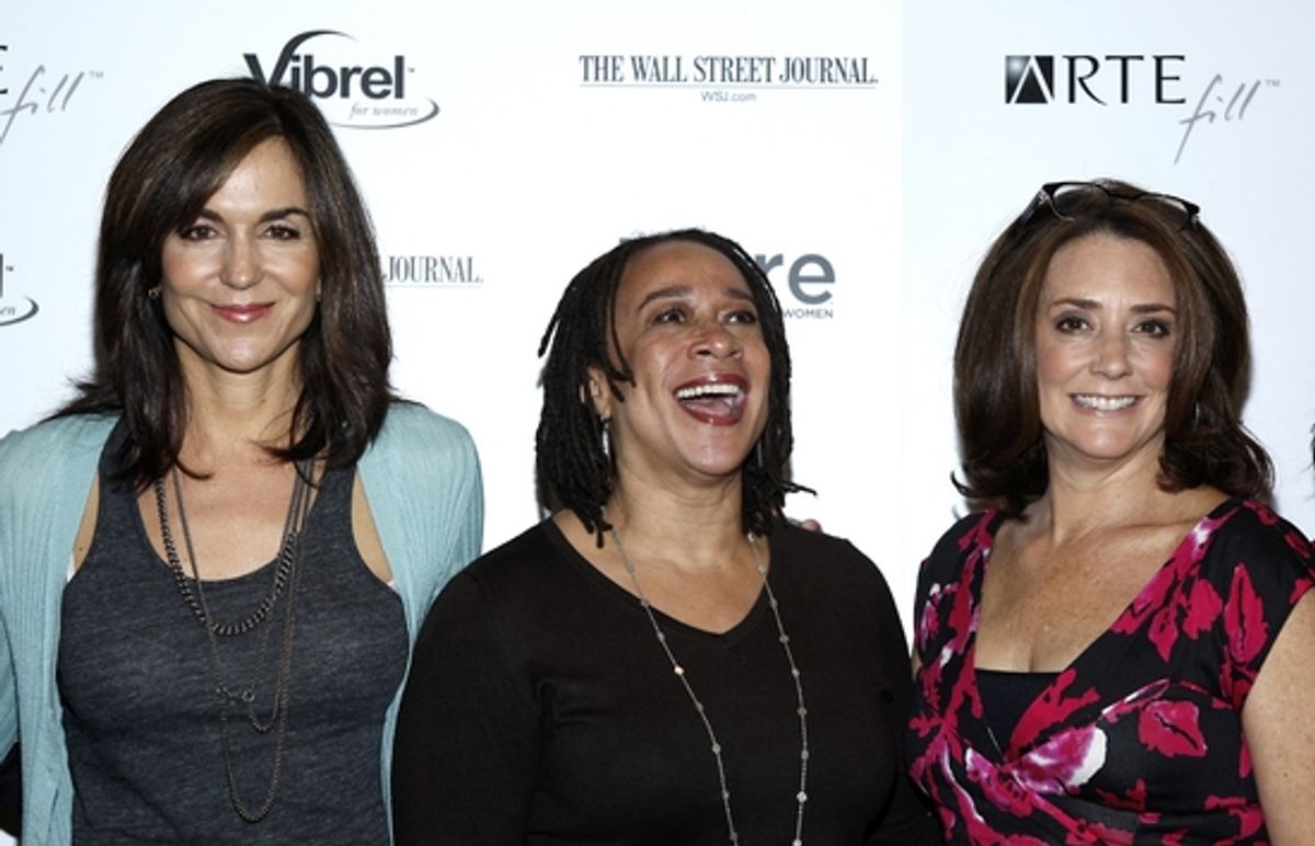 Polly Draper, S. Epatha Merkerson and Talia Balsam at 