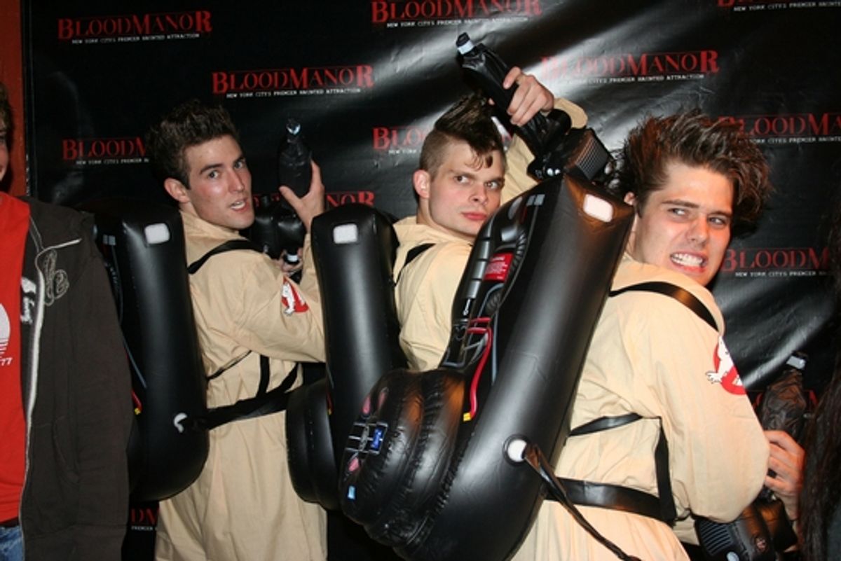 Morgan Karr, Andrew Durand and Jesse Swenson are The Ghostbusters! at 