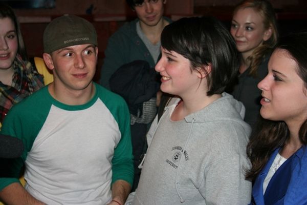 Gerard Canonico, Emma Hunton, Emily Kinney and Alexandra Socha Photo