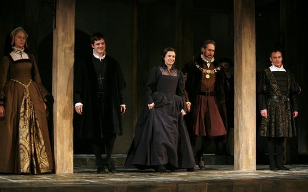 Patricia Hodges, Michael Esper, Hannah Cabell, Michel Gill and Peter Bradbury  Photo