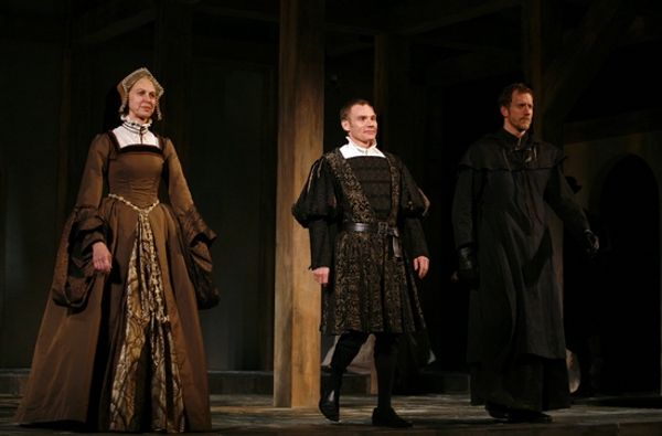 Patricia Hodges, Peter Bradbury and Charles Borland Photo