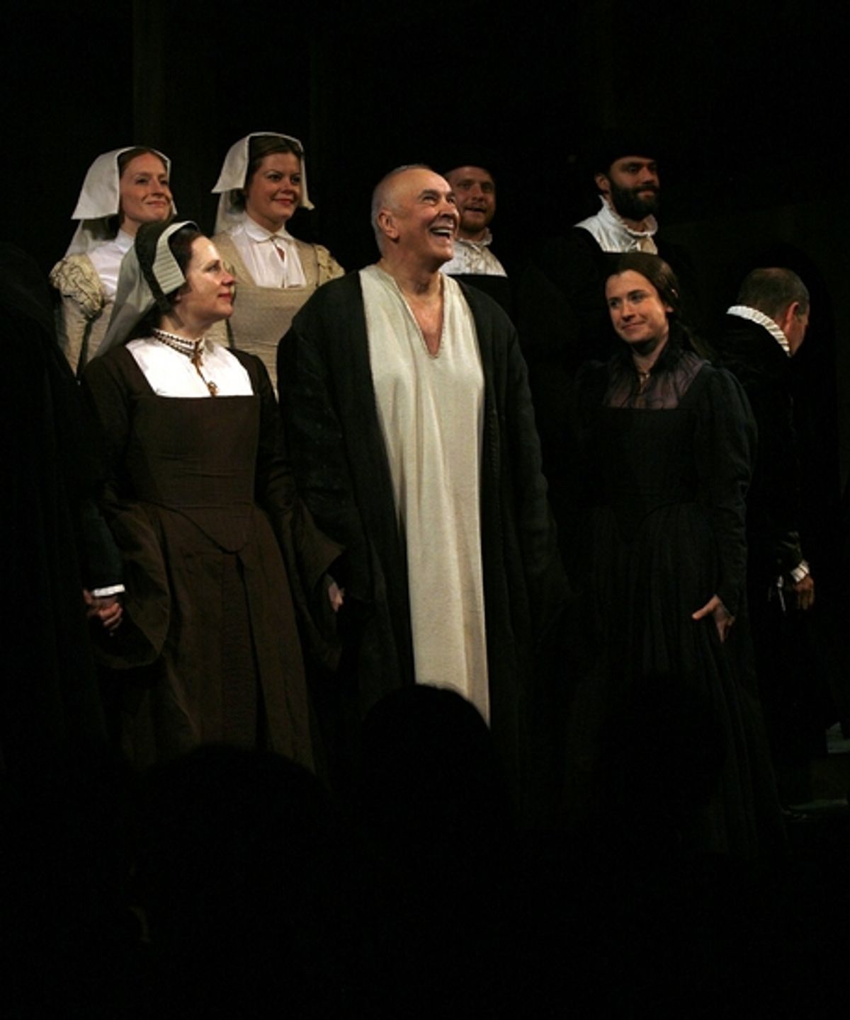 Maryann Plunkett and Frank Langella at 