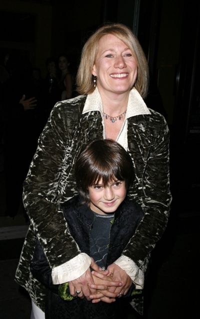 Jayne Atkinson and her son Jeremy Photo