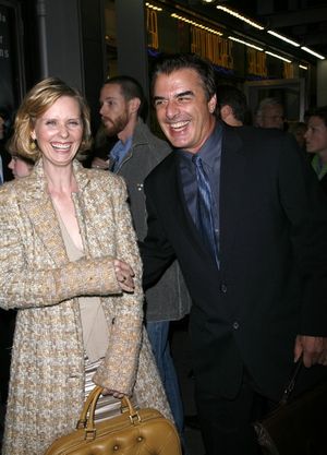 Cynthia Nixon and Chris Noth Photo