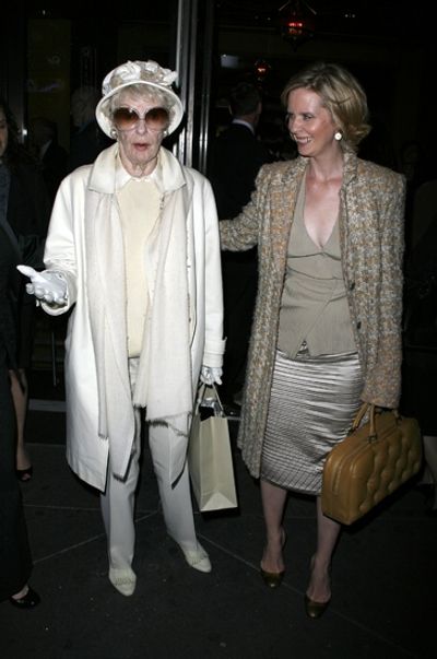 Elaine Stritch and Cynthia Nixon Photo