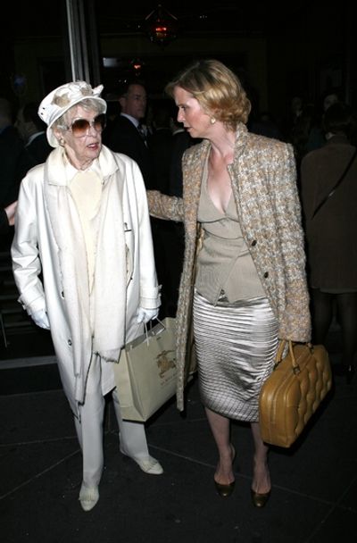 Elaine Stritch and Cynthia Nixon Photo