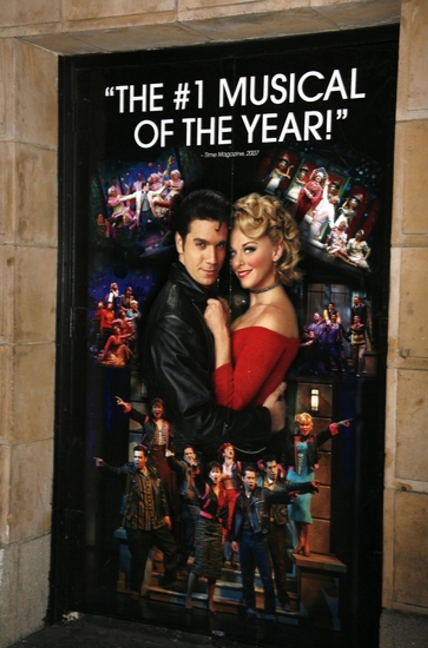 Photo Coverage: Olivia Newton-John Visits 'Grease' to Promote Breast Cancer Awareness  Image