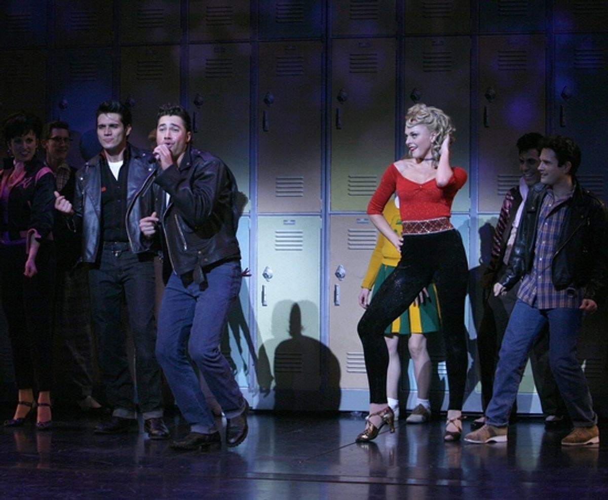 Ace Young, Ashley Spencer and cast
 at 