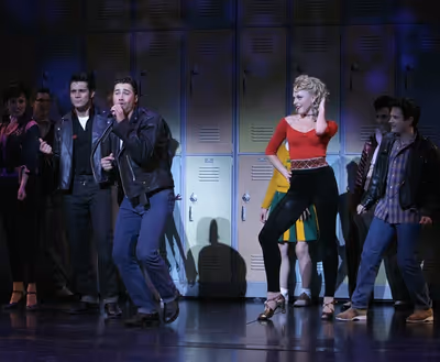 Ace Young, Ashley Spencer and cast
 Photo