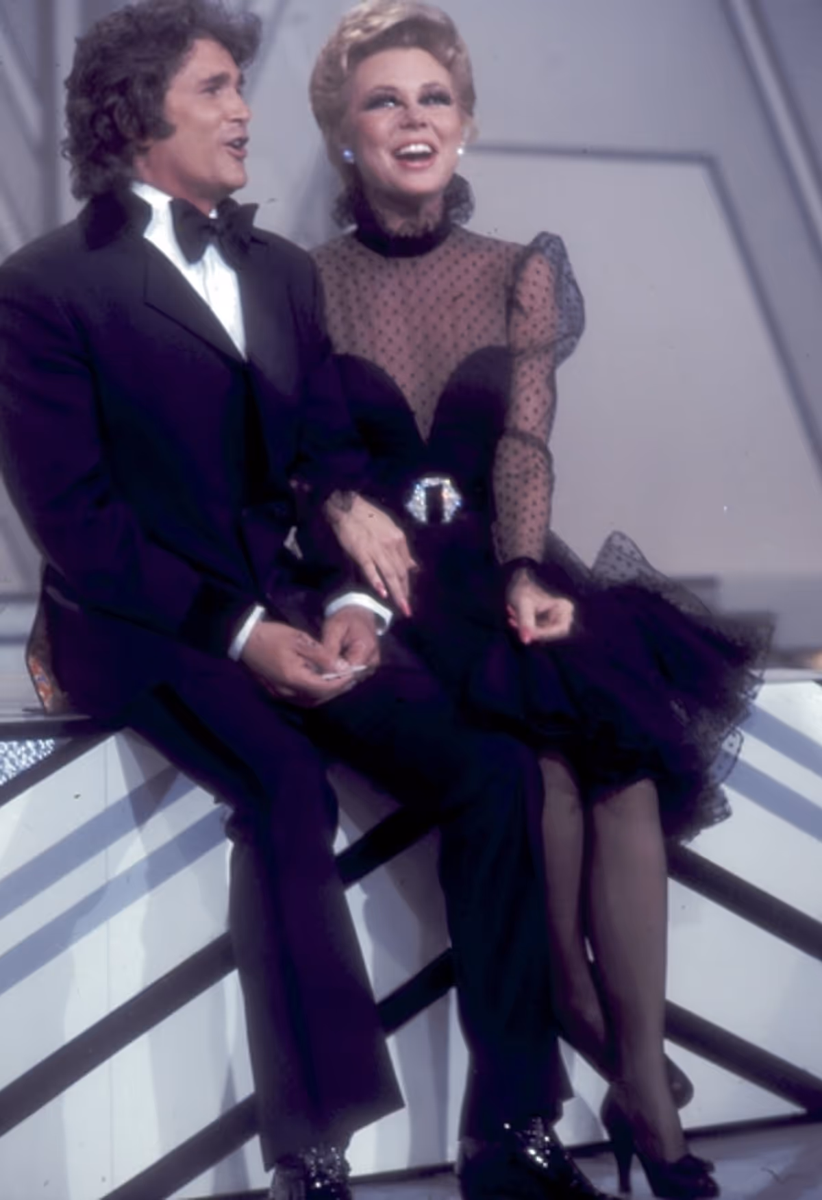 Michael Landon and Mitzi Gaynor at Mitzi Gaynor  to Release 'Razzle Dazzle!' on 11/18