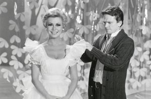 Mitzi Gaynor and costume designer Bob Mackie  Photo