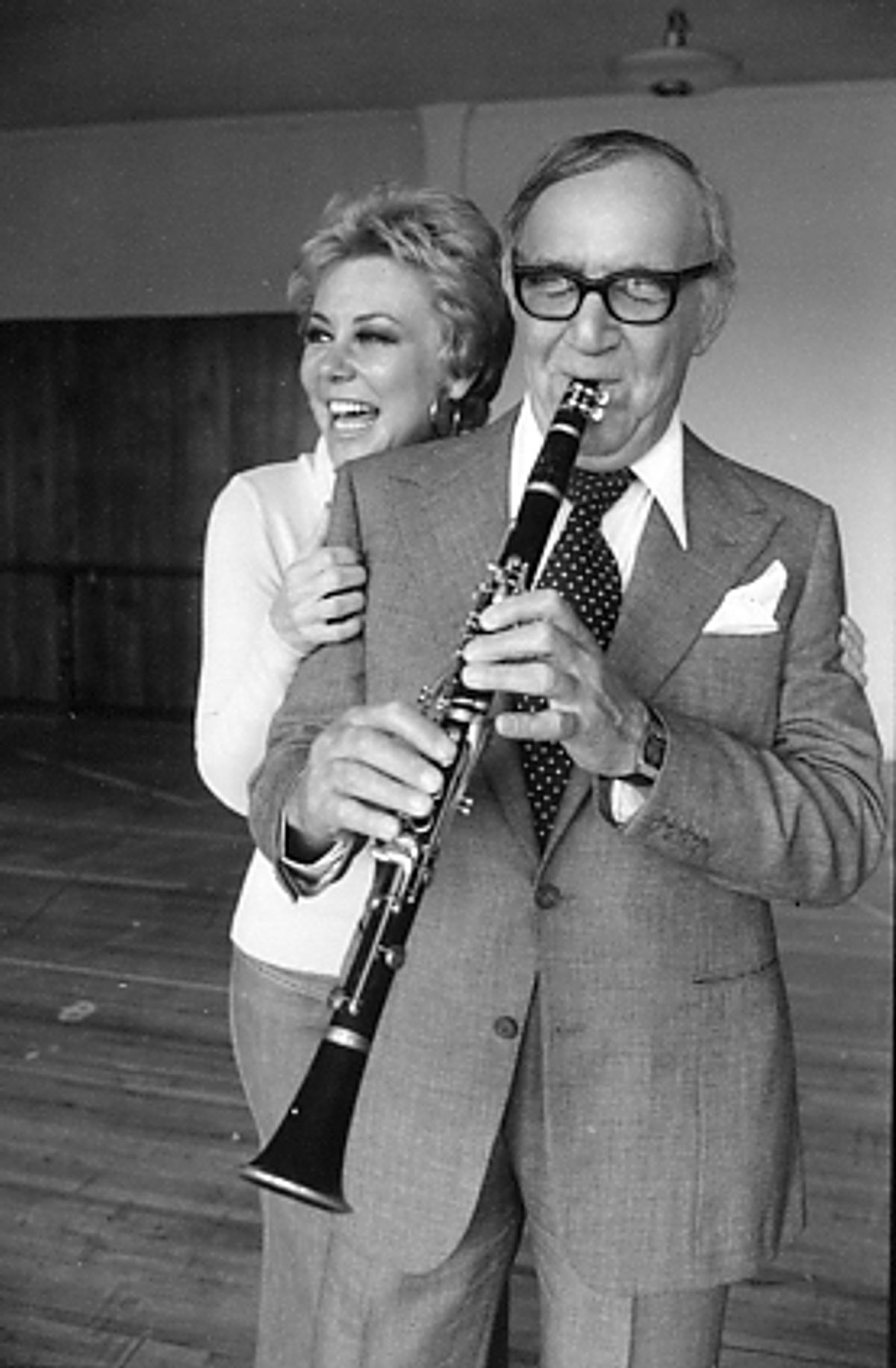 Mitzi Gaynor and Benny Goodman  at 