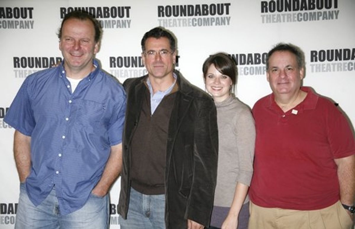 Robert Clohessy, Steven Skybell, Jenny Fellner and Daniel Marcus at 