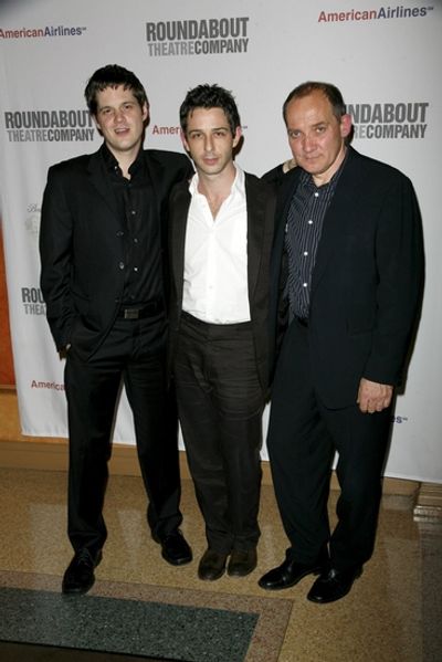 Michael Esper, Jeremy Strong and Zach Grenier

 Photo