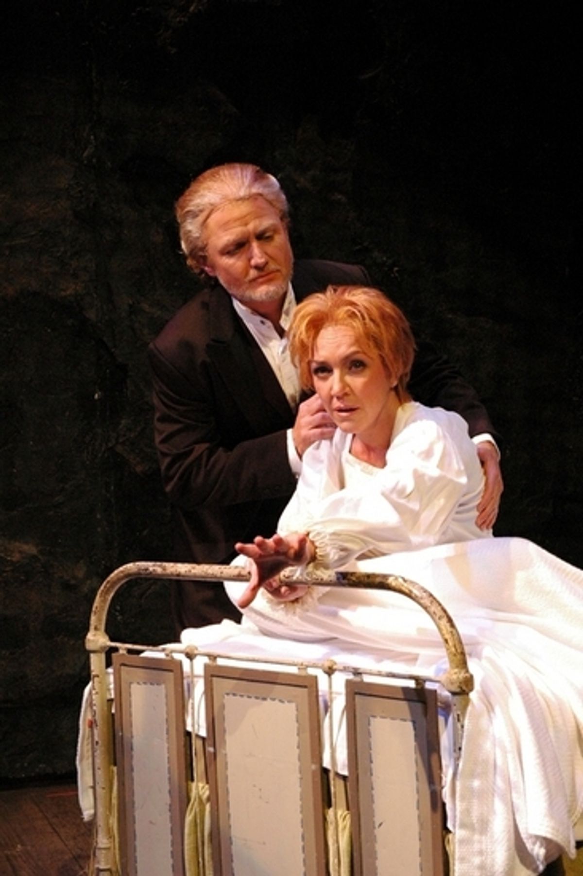 Ivan Rutherford and Andrea McArdle at 