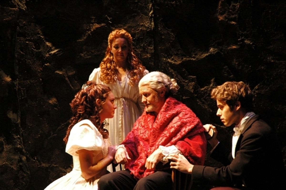 Marissa Sheltra, Andrea McArdle, Ivan Rutherford and Josh Young at 