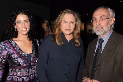 Sandra Coudert, Kathleen Turner and David Van Asselt Photo