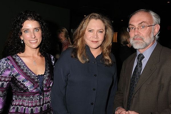 Sandra Coudert, Kathleen Turner and David Van Asselt Photo