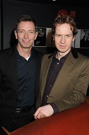 Arnie Burton and David Turner @ BroadwayWorld Arnie Burton and David Turner Photo