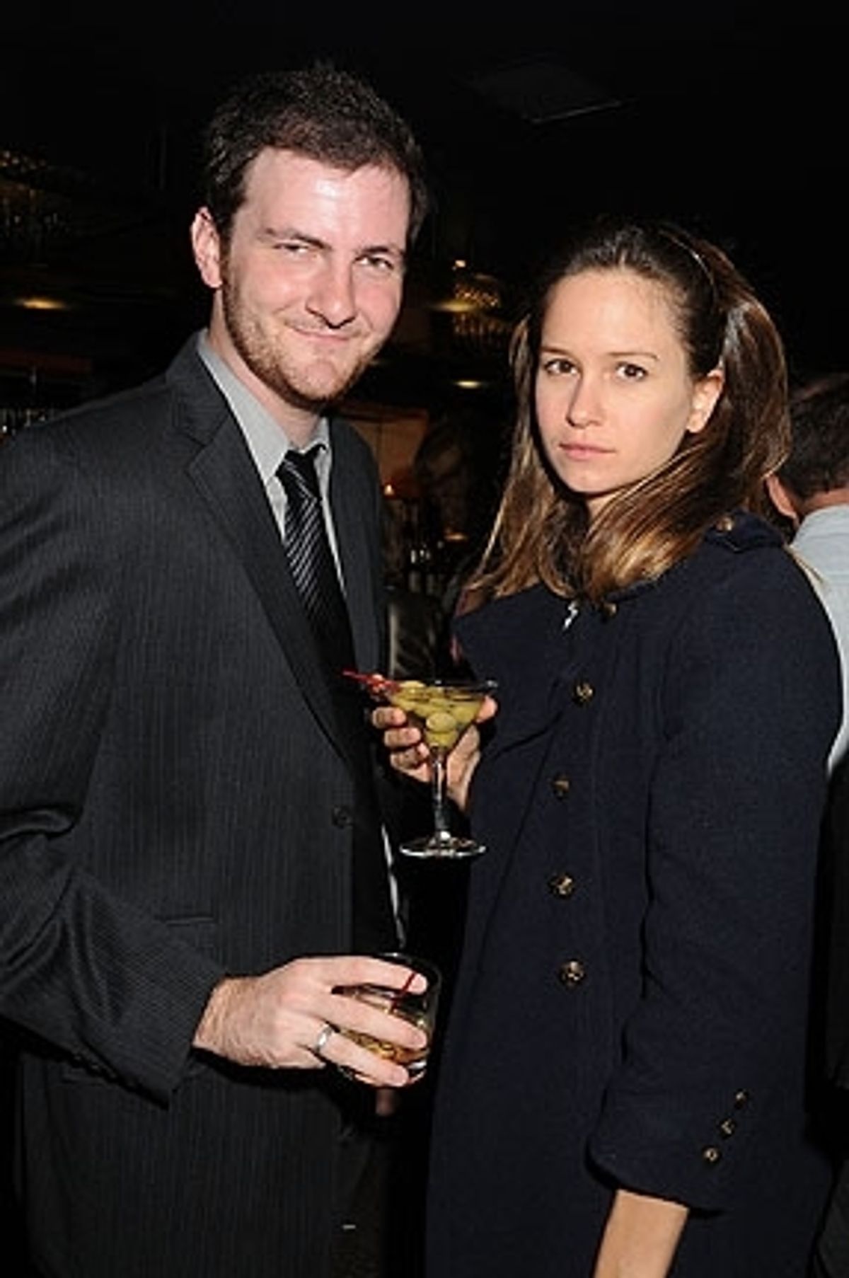 Jacob Murphy and Katherine Waterston at 