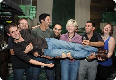 Adam Calver, Hyder Khalil, James Paterson, Zoe Attridge, Luciano Macis, Rachel Tiley. Photo