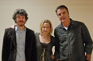 John Gallagher, Jr., Kate Blumberg and Chris Noth @ BroadwayWorld John Gallagher, Jr., Kate Blumberg and Chris Noth Photo