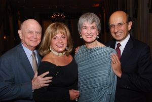 Gerald Schoenfeld, Charlotte St. Martin, Nina Lannan and Joel Klein Photo