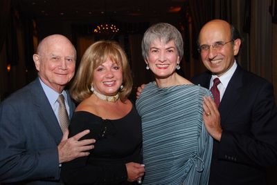 Gerald Schoenfeld, Charlotte St. Martin, Nina Lannan and Joel Klein Photo