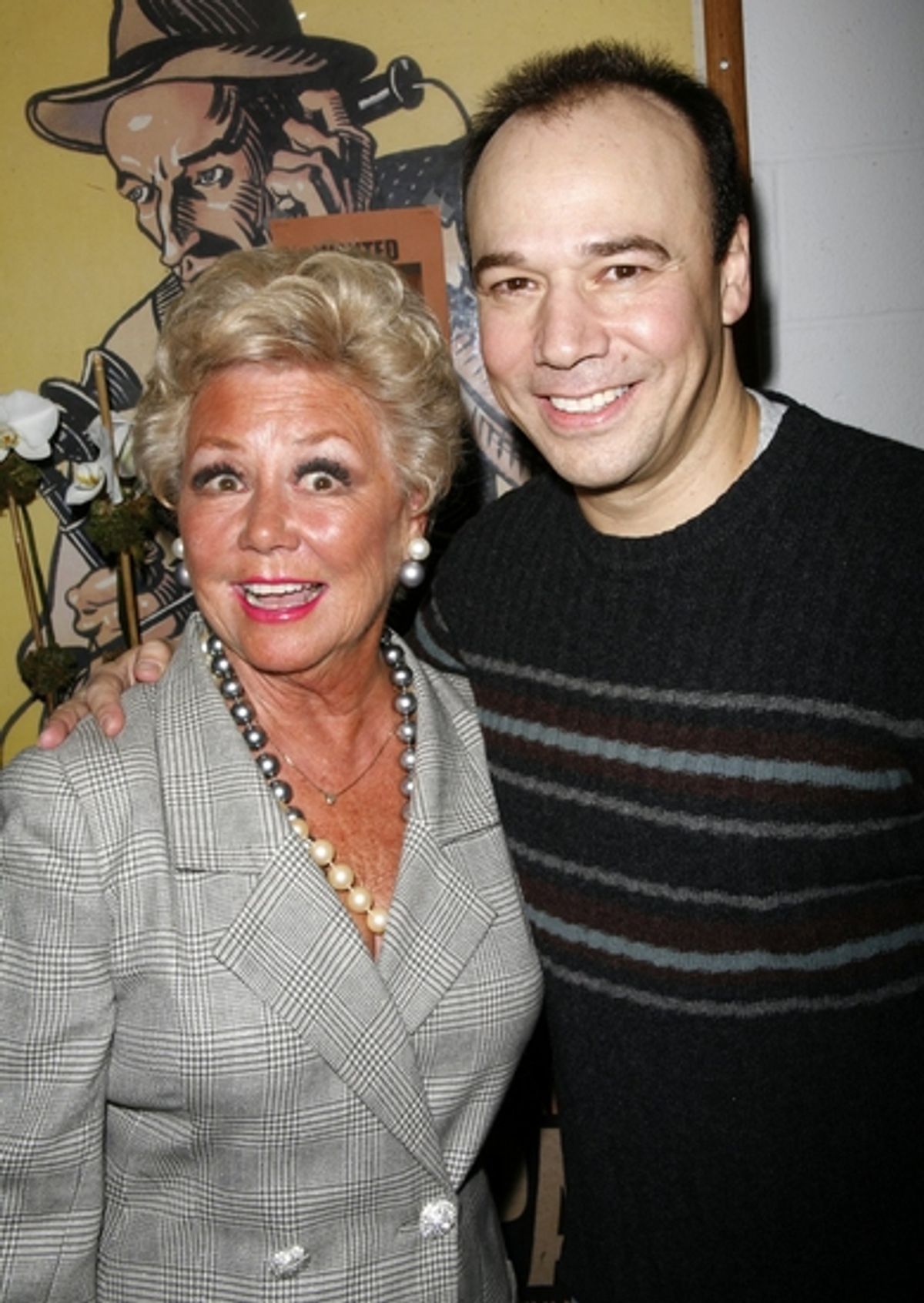 Mitzi Gaynor and Danny Burstein at 