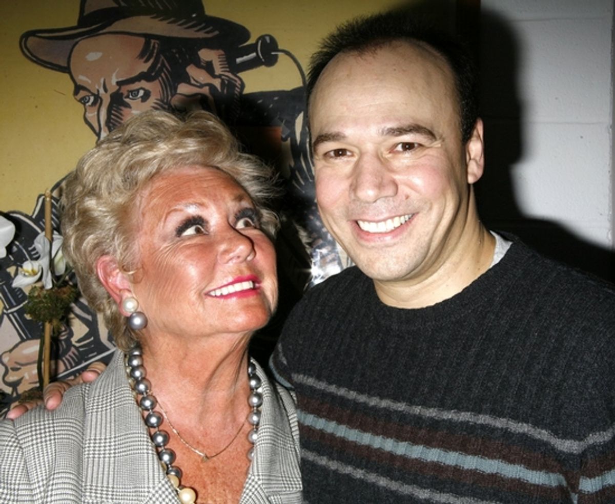 Mitzi Gaynor and Danny Burstein

 at 