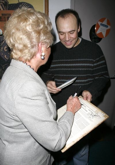 Mitzi Gaynor and Danny Burstein Photo