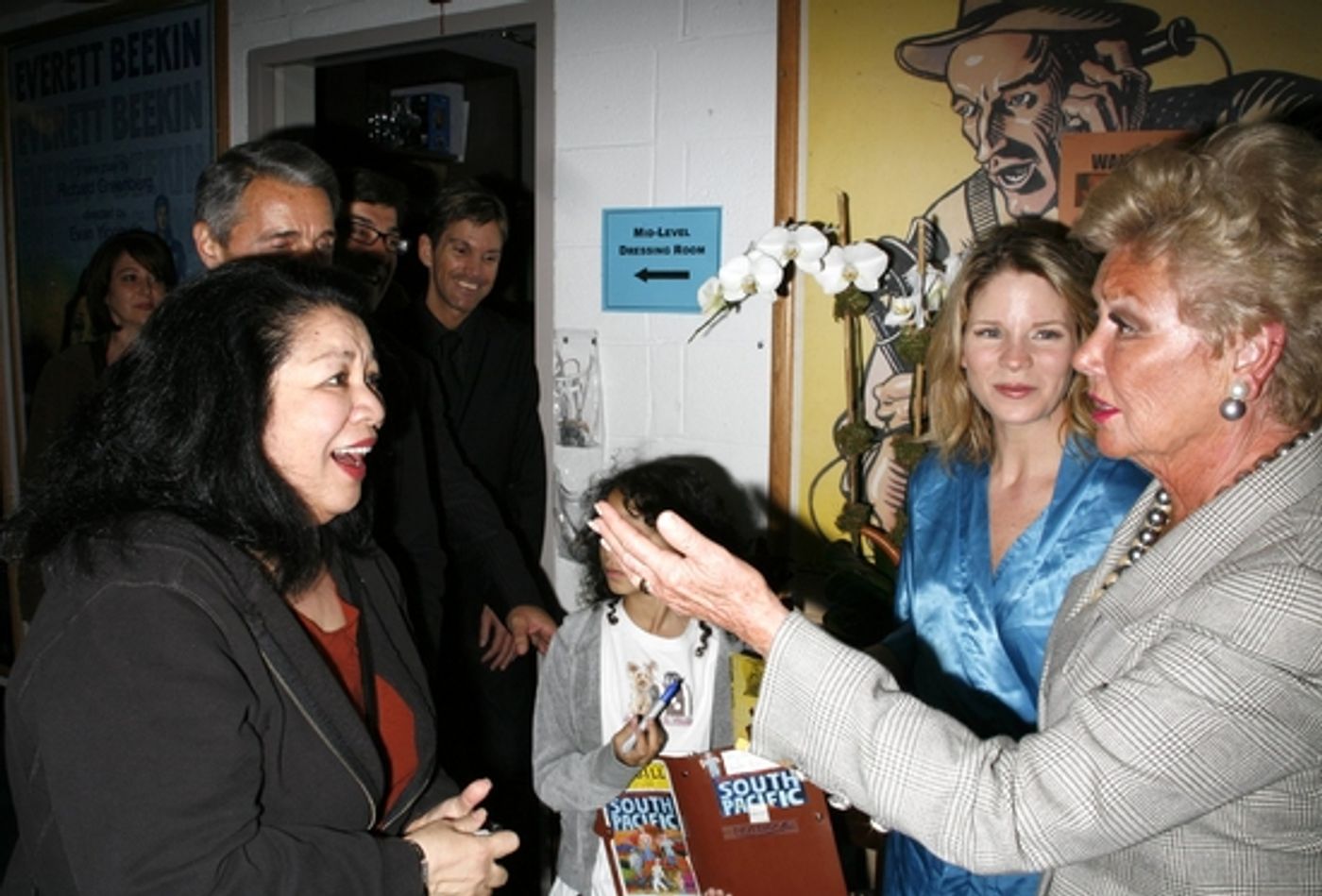 Photo Coverage: Mitzi Gaynor Visits SOUTH PACIFIC Photo Coverage: Mitzi Gaynor Visits SOUTH PACIFIC Image