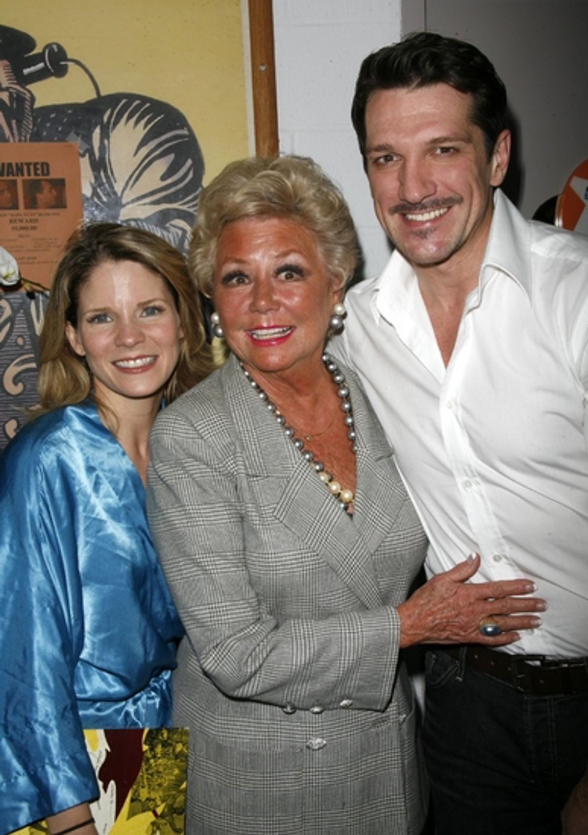 Kelli O'Hara, Mitzi Gaynor and Paulo Szot at 