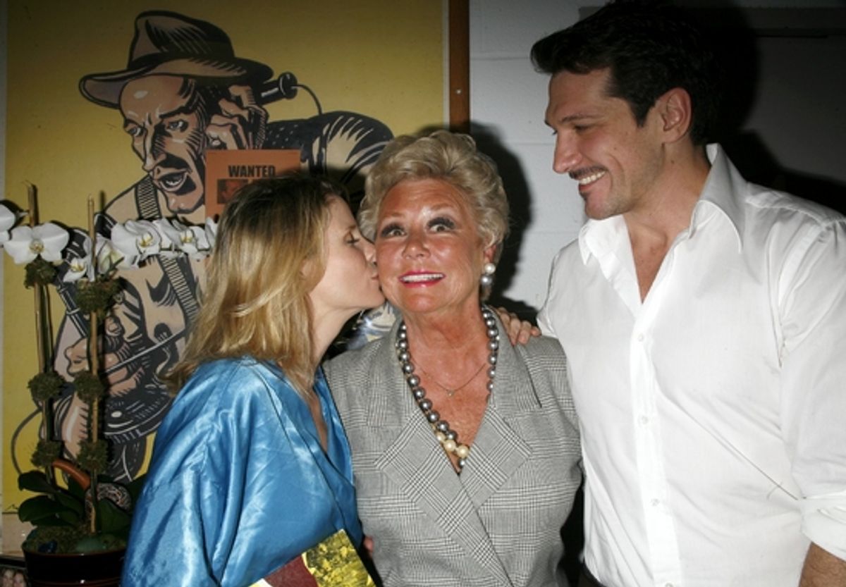 Kelli O'Hara, Mitzi Gaynor and Paulo Szot
 at 