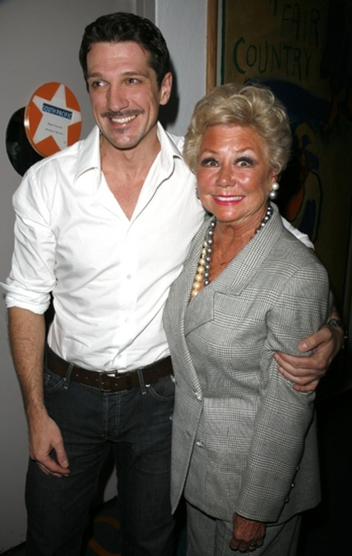 Paulo Szot and Mitzi Gaynor at 