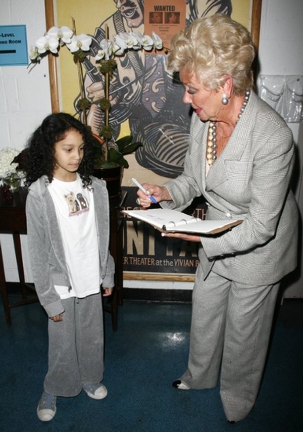 Laurissa Romain and Mitzi Gaynor Photo