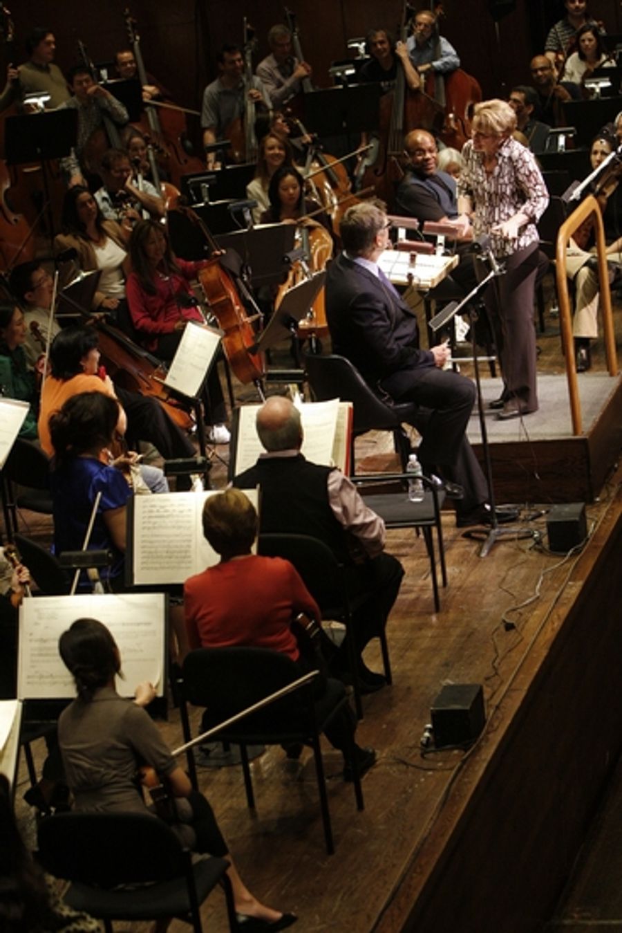 Photo Coverage: Alec Baldwin's NY Philharmonic Rehearsal Image