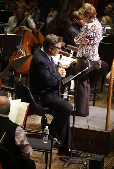 Alec Baldwin and Marin Alsop Photo
