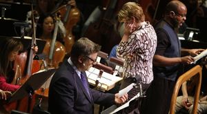 Alec Baldwin and Marin Alsop Photo
