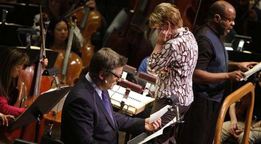 Photo Coverage: Alec Baldwin's NY Philharmonic Rehearsal Image