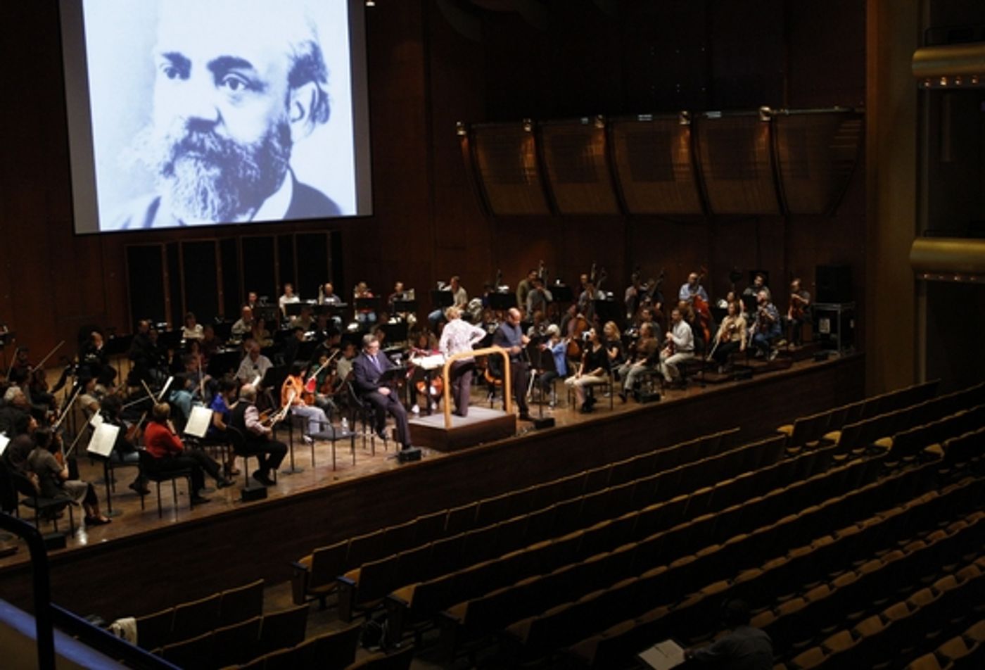 Photo Coverage: Alec Baldwin's NY Philharmonic Rehearsal Photo Coverage: Alec Baldwin's NY Philharmonic Rehearsal Image