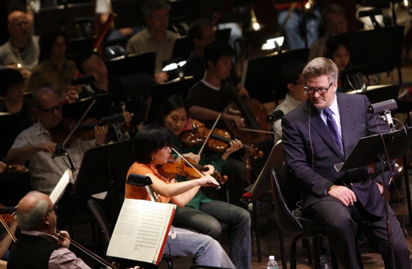 Photo Coverage: Alec Baldwin's NY Philharmonic Rehearsal Photo Coverage: Alec Baldwin's NY Philharmonic Rehearsal Image