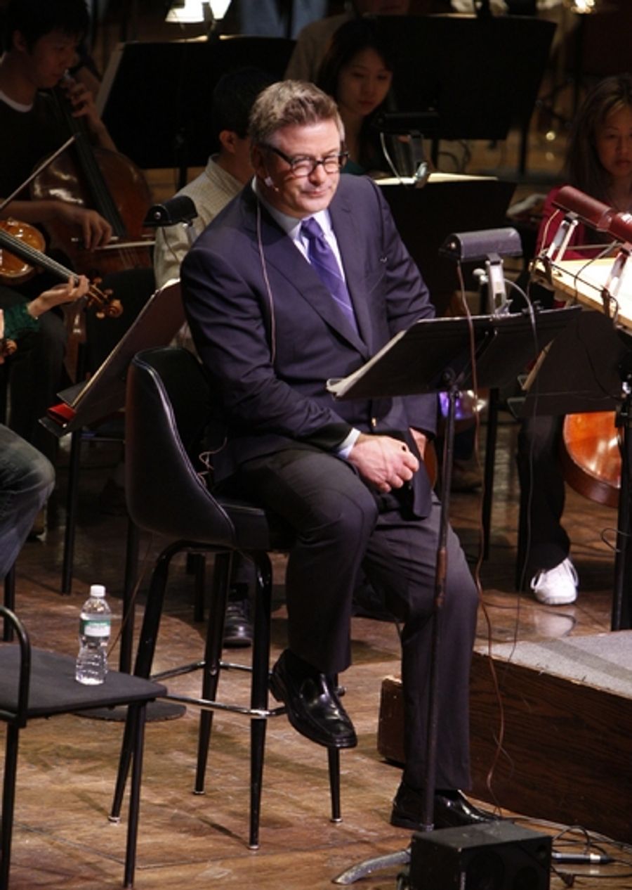 Photo Coverage: Alec Baldwin's NY Philharmonic Rehearsal Image