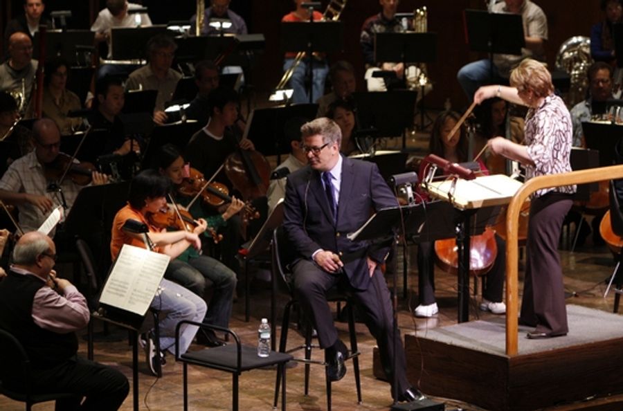 Photo Coverage: Alec Baldwin's NY Philharmonic Rehearsal Image