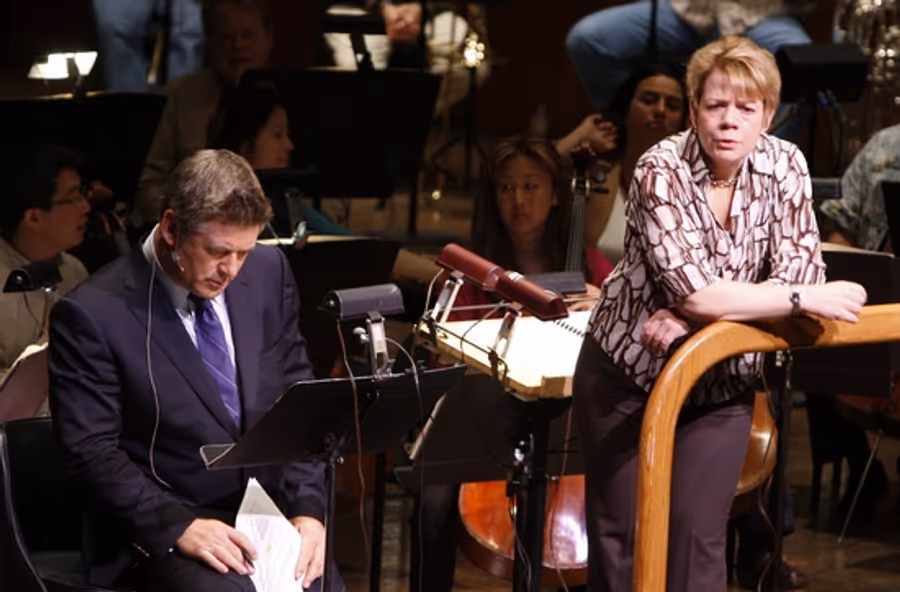 Photo Coverage: Alec Baldwin's NY Philharmonic Rehearsal Image